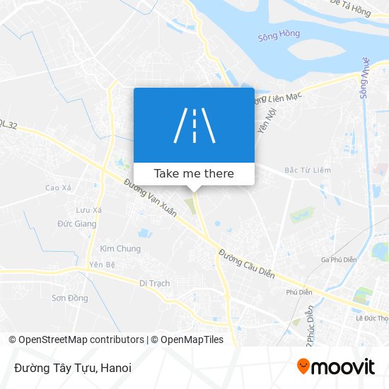 Đường Tây Tựu map