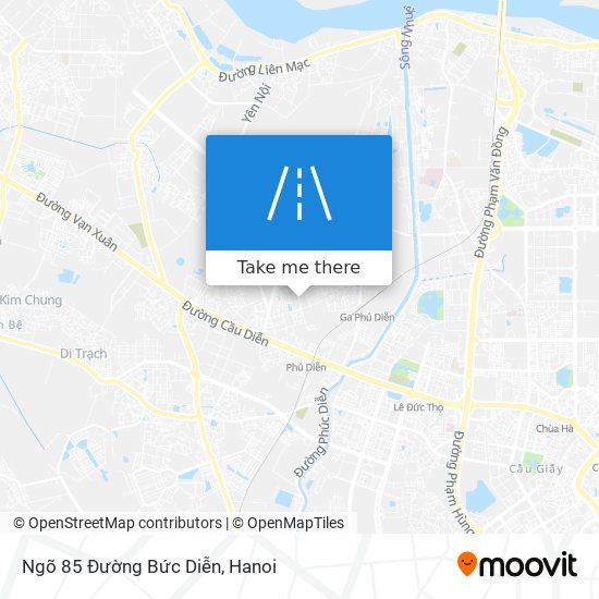 Ngõ 85 Đường Bức Diễn map