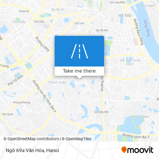 Ngõ 69a Văn Hóa map