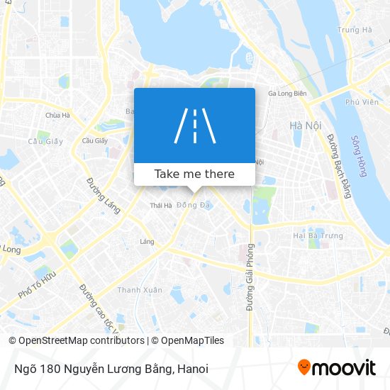 Ngõ 180 Nguyễn Lương Bằng map