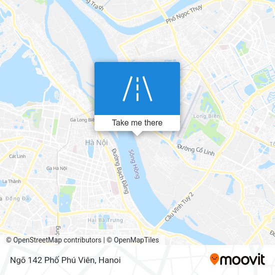 Ngõ 142 Phố Phú Viên map