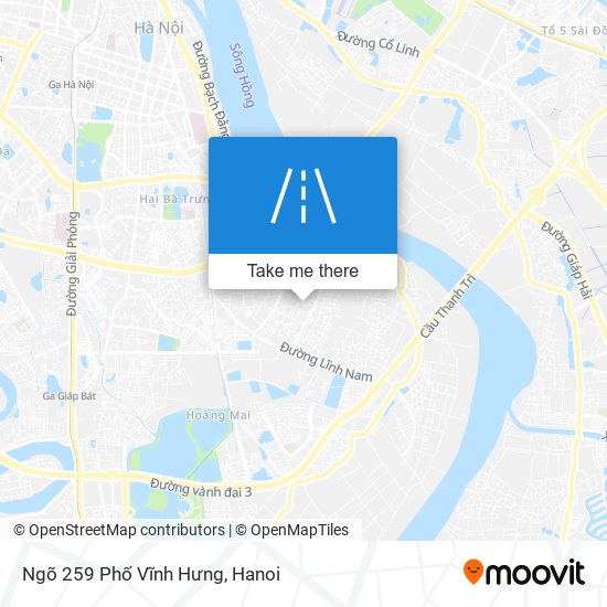 Ngõ 259 Phố Vĩnh Hưng map