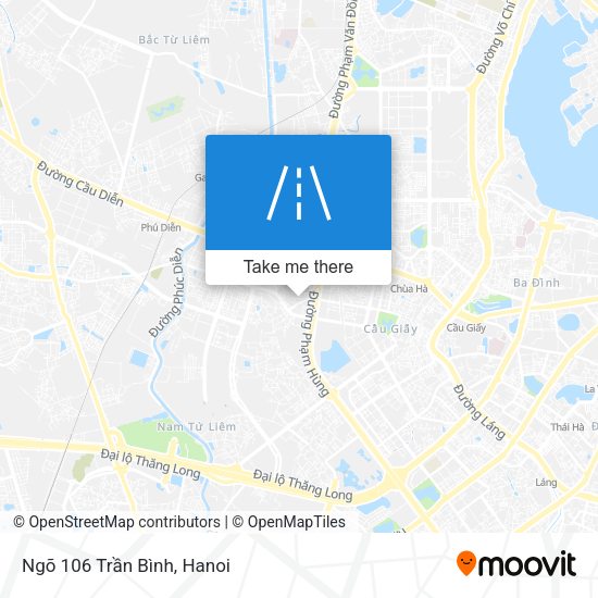 Ngõ 106 Trần Bình map