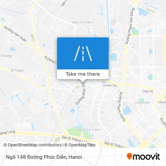 Ngõ 148 Đường Phúc Diễn map