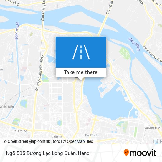 Ngõ 535 Đường Lạc Long Quân map