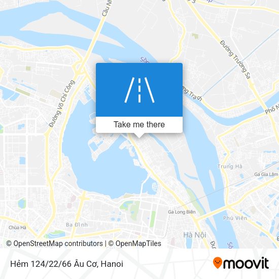 Hẻm 124/22/66 Âu Cơ map