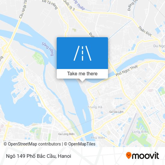 Ngõ 149 Phố Bắc Cầu map