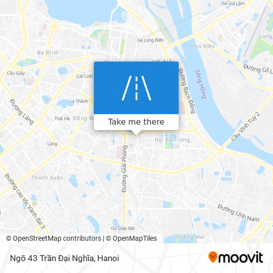 Ngõ 43 Trần Đại Nghĩa map