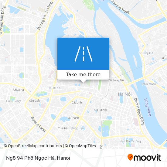 Ngõ 94 Phố Ngọc Hà map