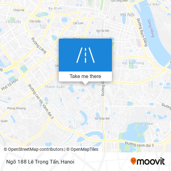 Ngõ 188 Lê Trọng Tấn map