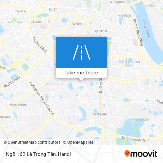 Ngõ 162 Lê Trọng Tấn map