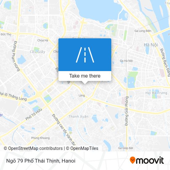 Ngõ 79 Phố Thái Thịnh map