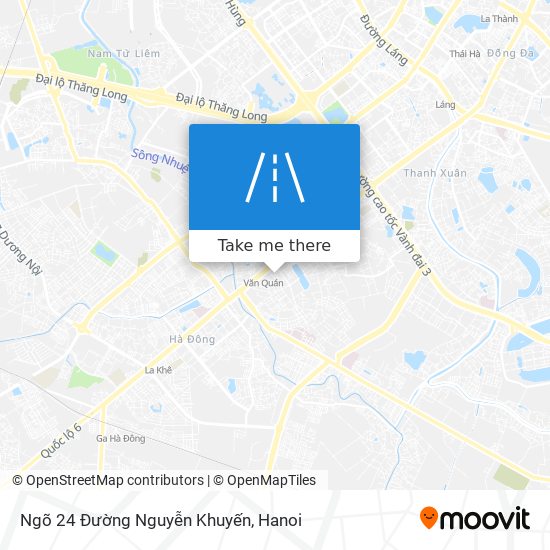 Ngõ 24 Đường Nguyễn Khuyến map