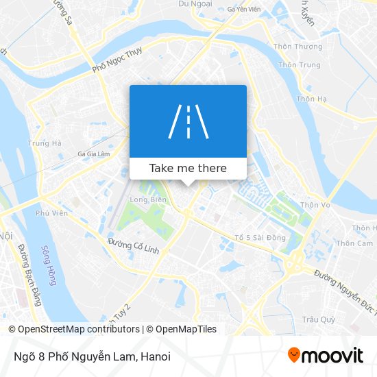 Ngõ 8 Phố Nguyễn Lam map