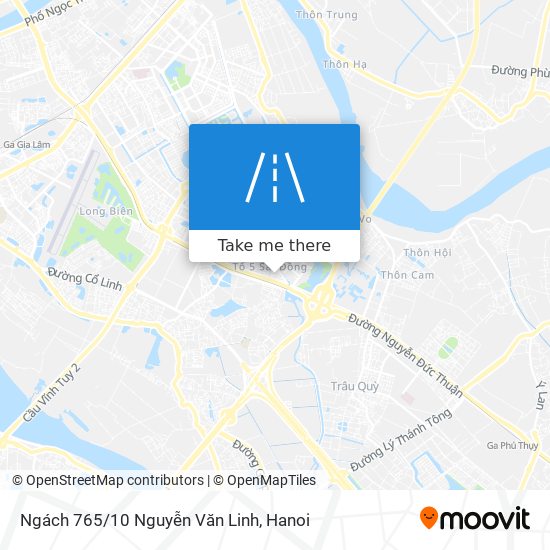 Ngách 765/10 Nguyễn Văn Linh map