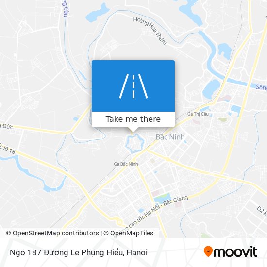 Ngõ 187 Đường Lê Phụng Hiểu map