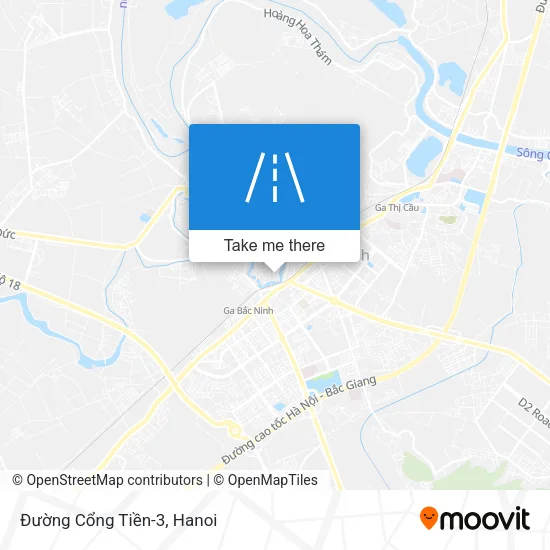 Đường Cổng Tiền-3 map