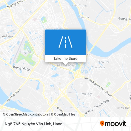 Ngõ 765 Nguyễn Văn Linh map