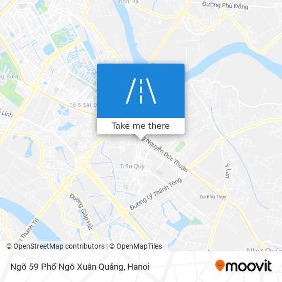 Ngõ 59 Phố Ngô Xuân Quảng map