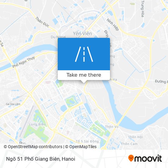 Ngõ 51 Phố Giang Biên map