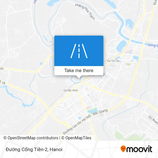 Đường Cổng Tiền-2 map