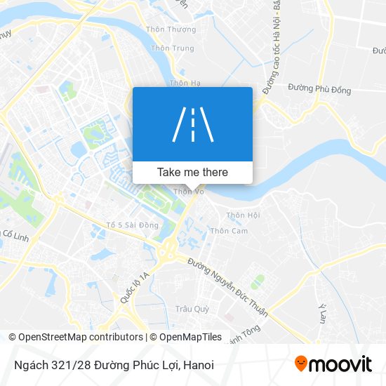 Ngách 321/28 Đường Phúc Lợi map