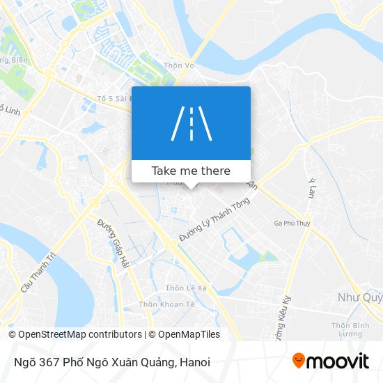 Ngõ 367 Phố Ngô Xuân Quảng map