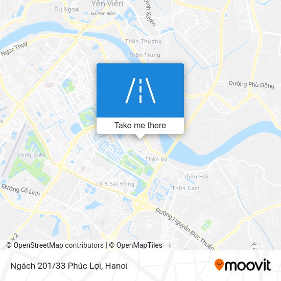 Ngách 201/33 Phúc Lợi map