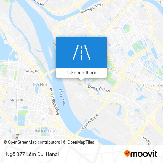 Ngõ 377 Lâm Du map