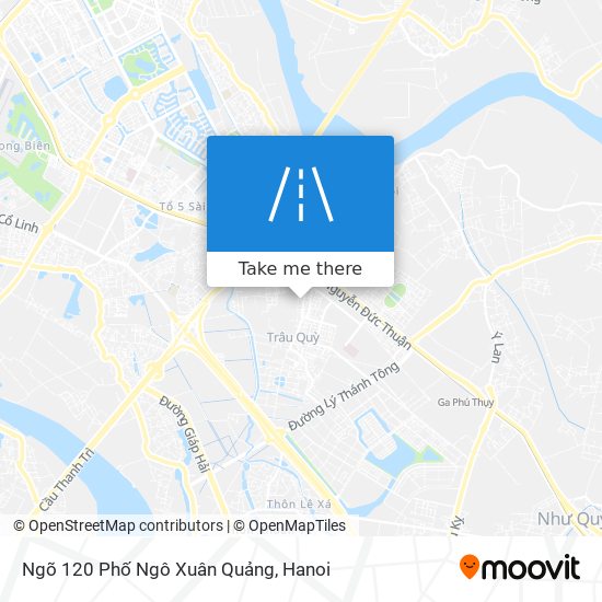 Ngõ 120 Phố Ngô Xuân Quảng map