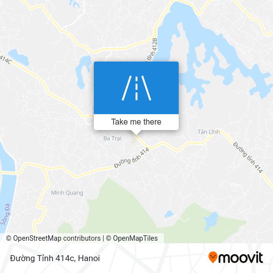 Đường Tỉnh 414c map