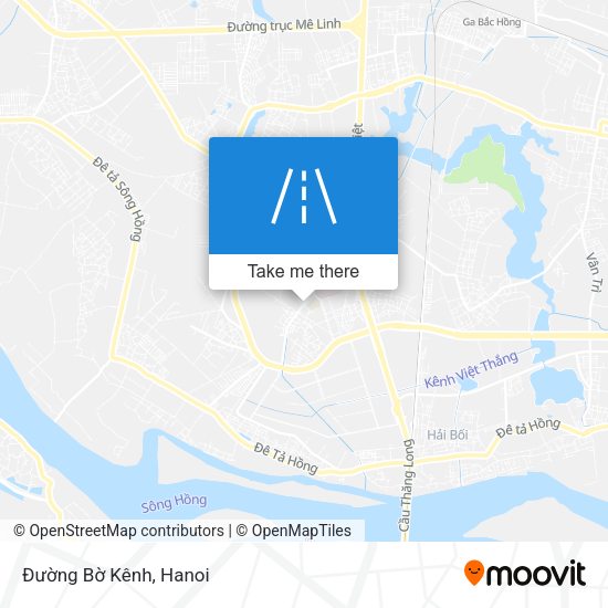 Đường Bờ Kênh map