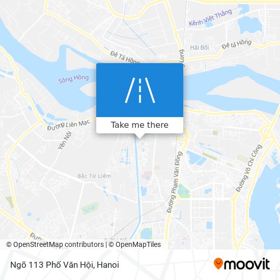 Ngõ 113 Phố Văn Hội map