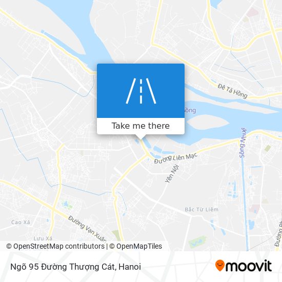 Ngõ 95 Đường Thượng Cát map