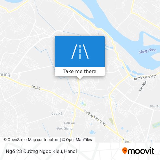 Ngõ 23 Đường Ngọc Kiệu map