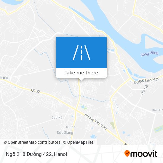 Ngõ 218 Đường 422 map