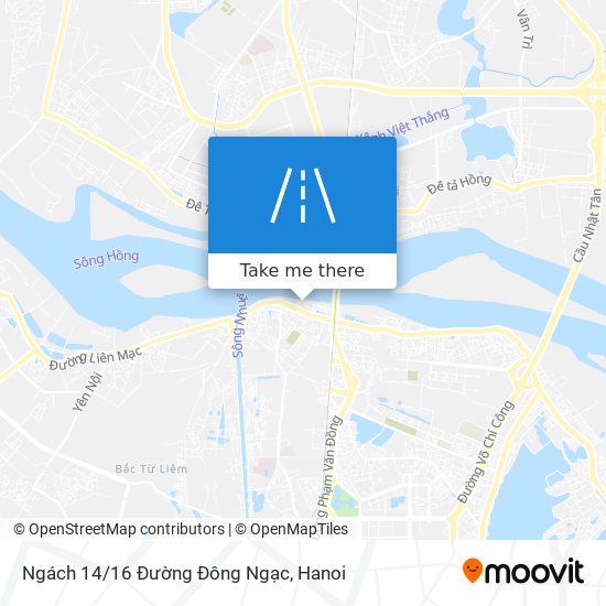 Ngách 14/16 Đường Đông Ngạc map