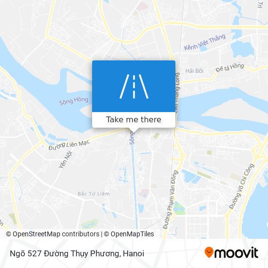 Ngõ 527 Đường Thụy Phương map