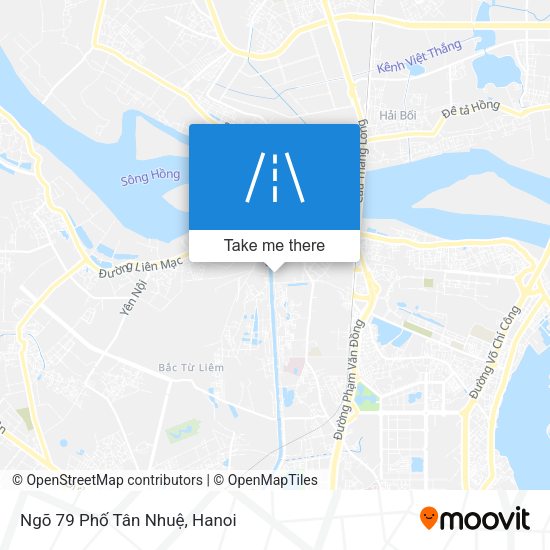 Ngõ 79 Phố Tân Nhuệ map