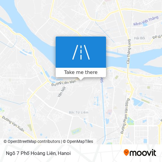 Ngõ 7 Phố Hoàng Liên map