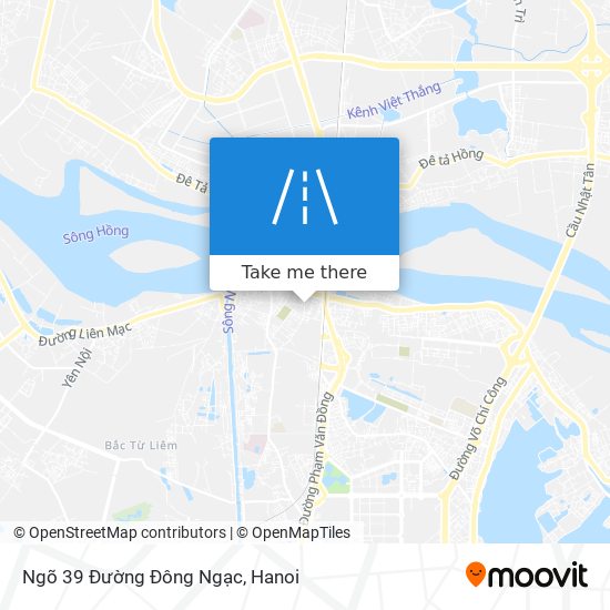 Ngõ 39 Đường Đông Ngạc map