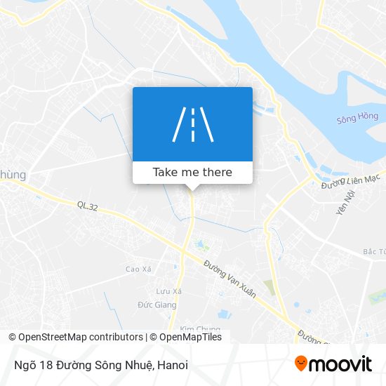 Ngõ 18 Đường Sông Nhuệ map