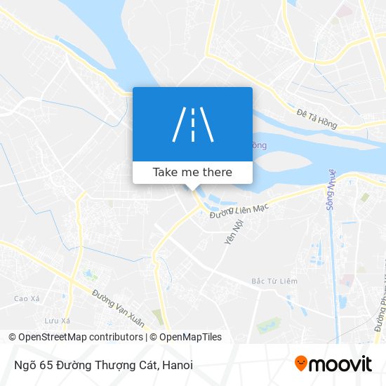 Ngõ 65 Đường Thượng Cát map