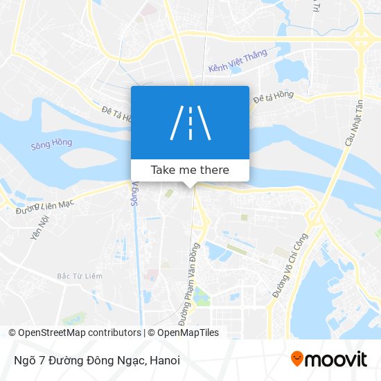 Ngõ 7 Đường Đông Ngạc map