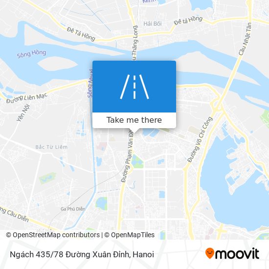 Ngách 435/78 Đường Xuân Đỉnh map