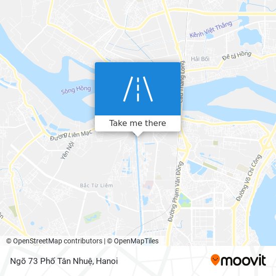 Ngõ 73 Phố Tân Nhuệ map