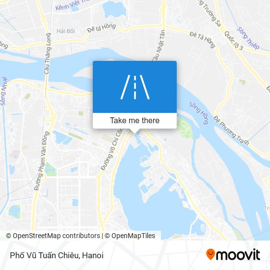 Phố Vũ Tuấn Chiêu map