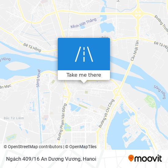 Ngách 409/16 An Dương Vương map