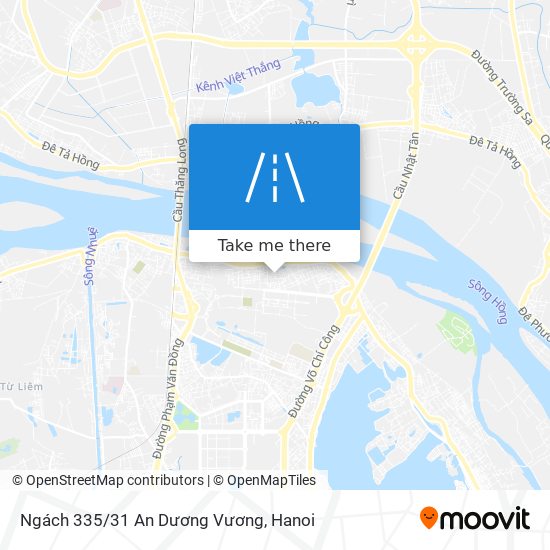 Ngách 335/31 An Dương Vương map