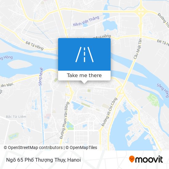 Ngõ 65 Phố Thượng Thụy map